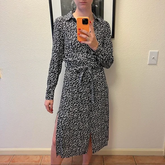 knee length dresses for ladies Finis Cotton Button Up Midi Shirt Dress | Disturbia